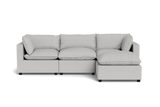 Kova Pillow Cushion Sofa 122" + Ottoman