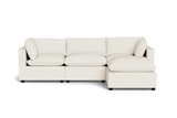 Kova Pillow Cushion Sofa 122" + Ottoman