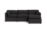 Kova Pillow Cushion Sofa 122" + Ottoman