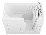ANZZI Premier Walk-In Therapeutic Tub with Dual Hydrotherapy (Air & Water), Fast Drain, Inline Heater, Chromatherapy, Aromatherapy, and Quick Fill Faucet