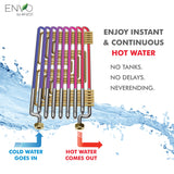 ENVO Atami High-Capacity Tankless Electric Water Heater (18 kW - 27 kW), Endless Hot Water, Advanced Safety, Energy Saving, Whole Home Application