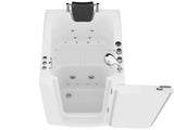 ANZZI Coupe Series 32 in. x 38 in. Swinging Door Walk-In Whirlpool and Air Tub  in White