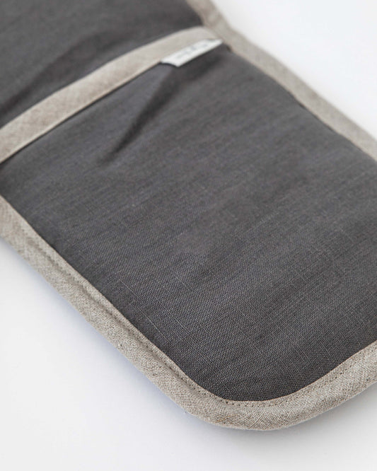 Double oven mitt (1 pcs) in Charcoal gray