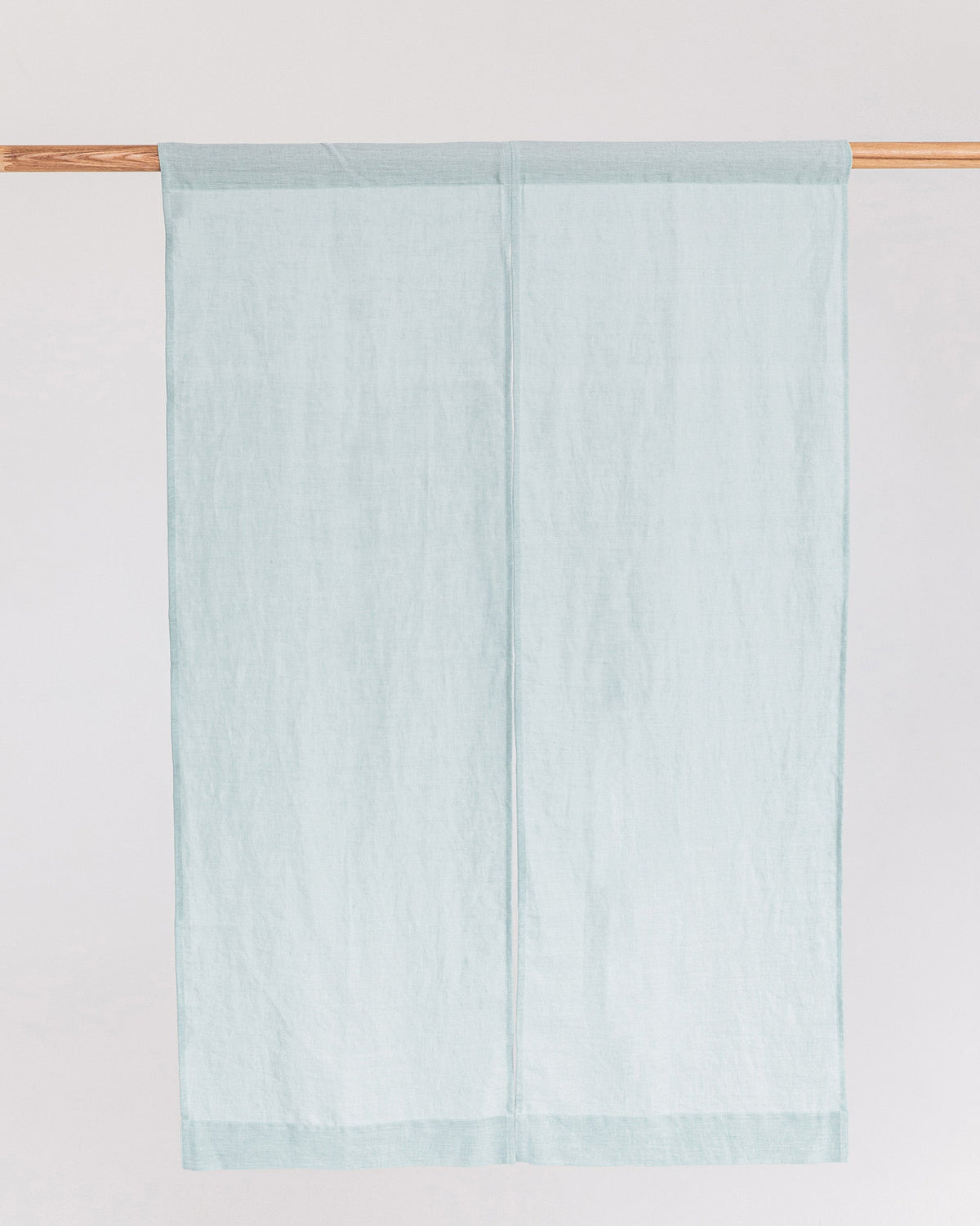 Linen noren curtains (1 pcs) in Dusty blue