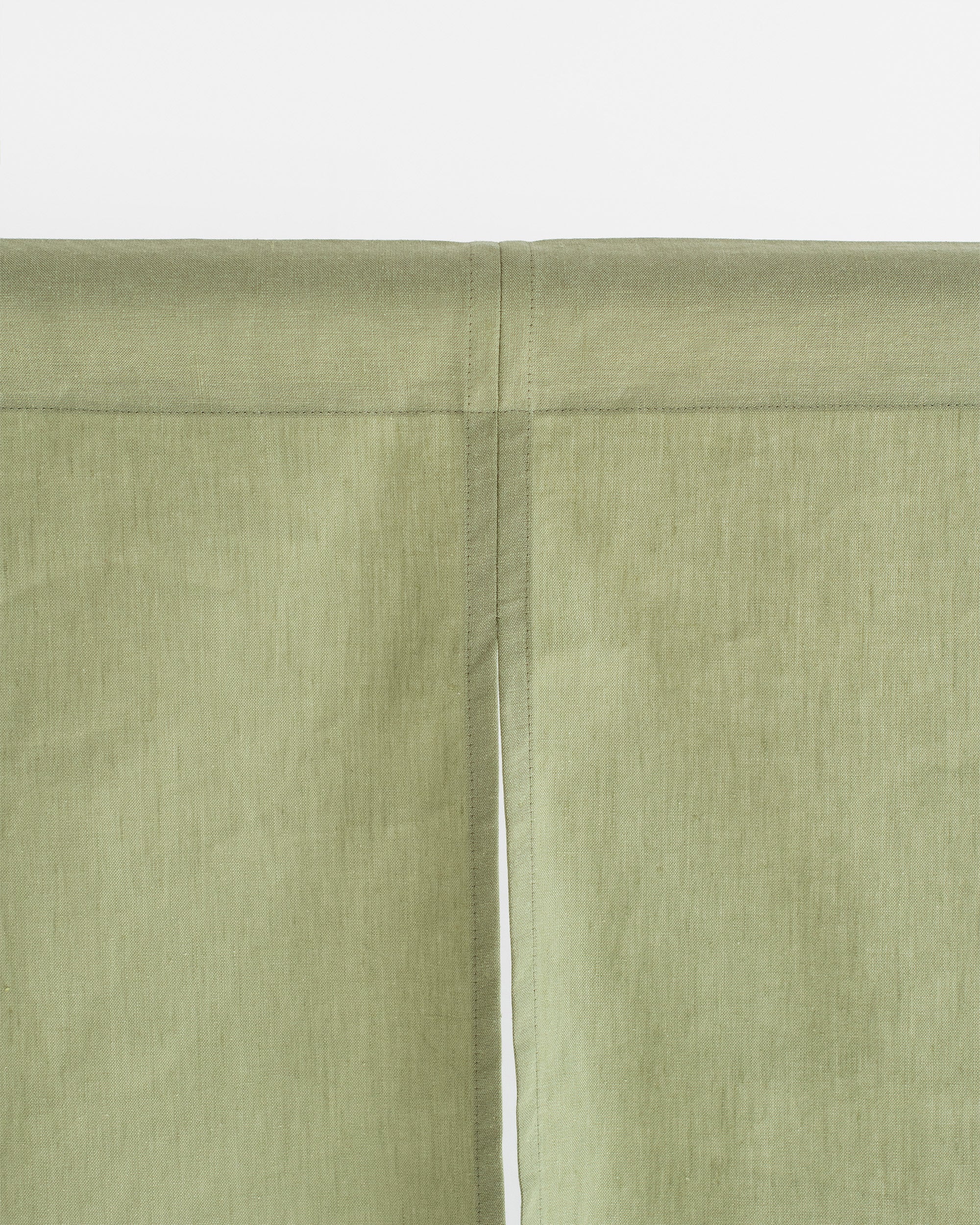 Linen-cotton noren curtains (1 pcs) in Sage