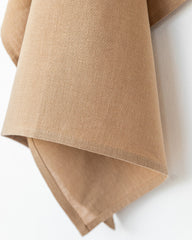 Linen tea towel in Latte