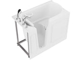 ANZZI 29" x 52" Therapeutic Walk-In Tub with Dual Hydrotherapy (Air & Water), Fast Drain, Inline Heater, Chromatherapy, Aromatherapy, and Quick Fill Faucet