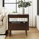 Valentin 2-Drawer Nightstand with  Built-In Outlets