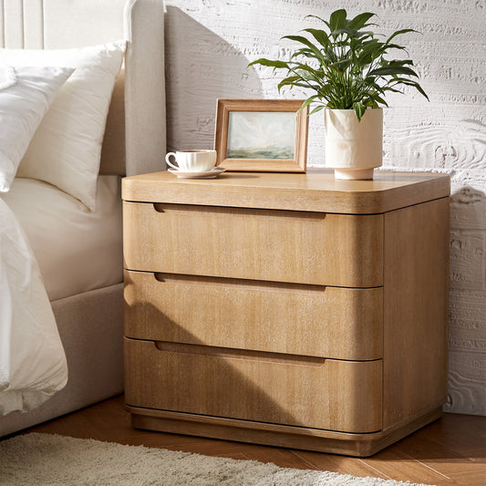 Patrick 3-Drawer Nightstand