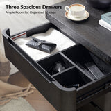 Patrick 3-Drawer Nightstand