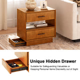 Peter 2-Drawer Nightstand with Built-In Outlets