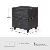 Nicole 2-Drawer Nightstand