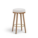 Oodle Performance Vegan Mohair Bar and Counter Stool