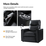 Lothaire Genuine Leather Recliner