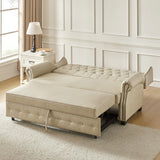 Ruedi Vegan Leather Sleeper Sofa