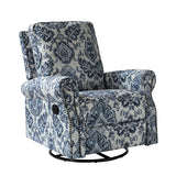 Kaspar Manual Swivel Glider Recliner