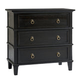 Lev 3-Drawer Nightstand