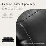 Gerardo Genuine Leather Sofa