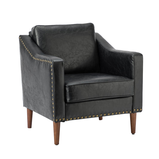Bonita Vegan Leather Armchair