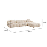 Calliope 4-Piece Performance Modular Sectional