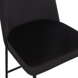 Sydney Performance Velvet Counter Stool Set of 2