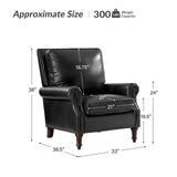 Raymond  Genuine Leather Armchair