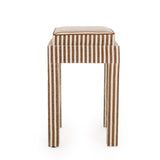 Kora Cotton Jute Contract-Grade Accent Stool