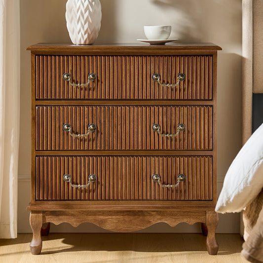 Hippe 3-Drawer Nightstand