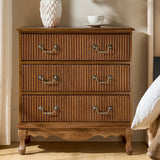 Hippe 3-Drawer Nightstand