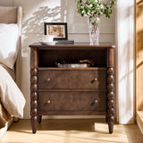 Alex 28"W 3-Drawer Nightstand