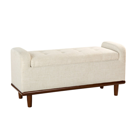 Jason Upholstered Flip Top Storage Bench