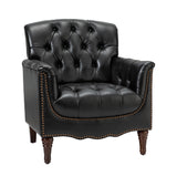 Elijah Genuine  Leather Armchair