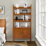 Andr¨¦s Solid Wood Ladder Bookcase