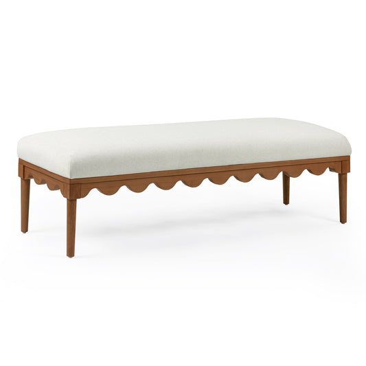 Oodle 56.5" Performance Vegan Mohair Bench