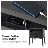 Adolf 2-Drawer Nightstand
