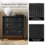 Derk 3-Drawer Nightstand