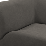 Zenith 5-Piece Contract-Grade Upcycled Fabric Modular Sectional