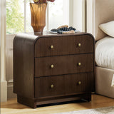 Yanick 3-Drawer Nightstand