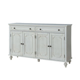 Mildred 2 Drawer Sideboard WHITE