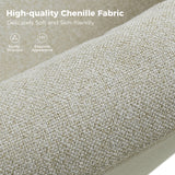 Asser Slipcovered Swivel Chair