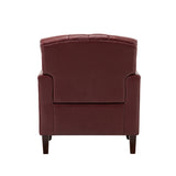 Elijah Genuine  Leather Armchair