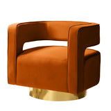 Blanca Swivel Barrel Chair