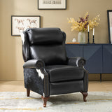 Richard Genuine Leather Manual Recliner