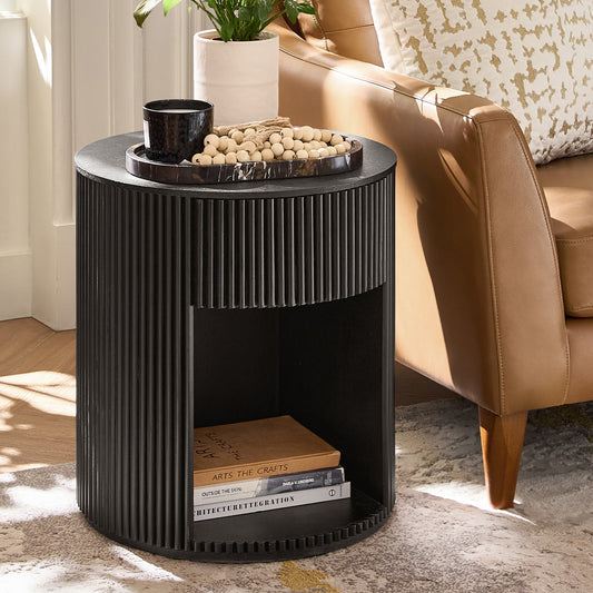 Bert Round End Table