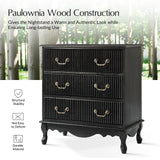 Hippe 3-Drawer Nightstand