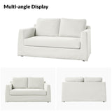 Anton 60" Slipcovered Sofa