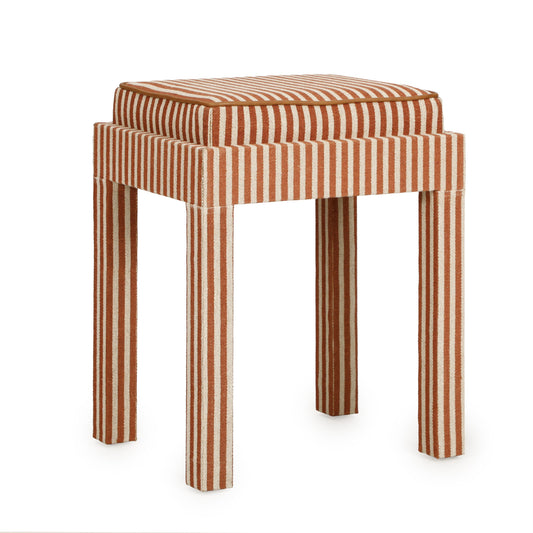 Kora Cotton Jute Contract-Grade Accent Stool