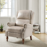 Rosalie Vegan Leather Manual Recliner
