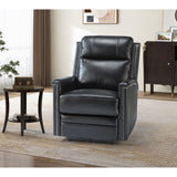 Heinrich Genuine Leather Power Recliner