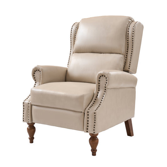 Rosalie Vegan Leather Manual Recliner